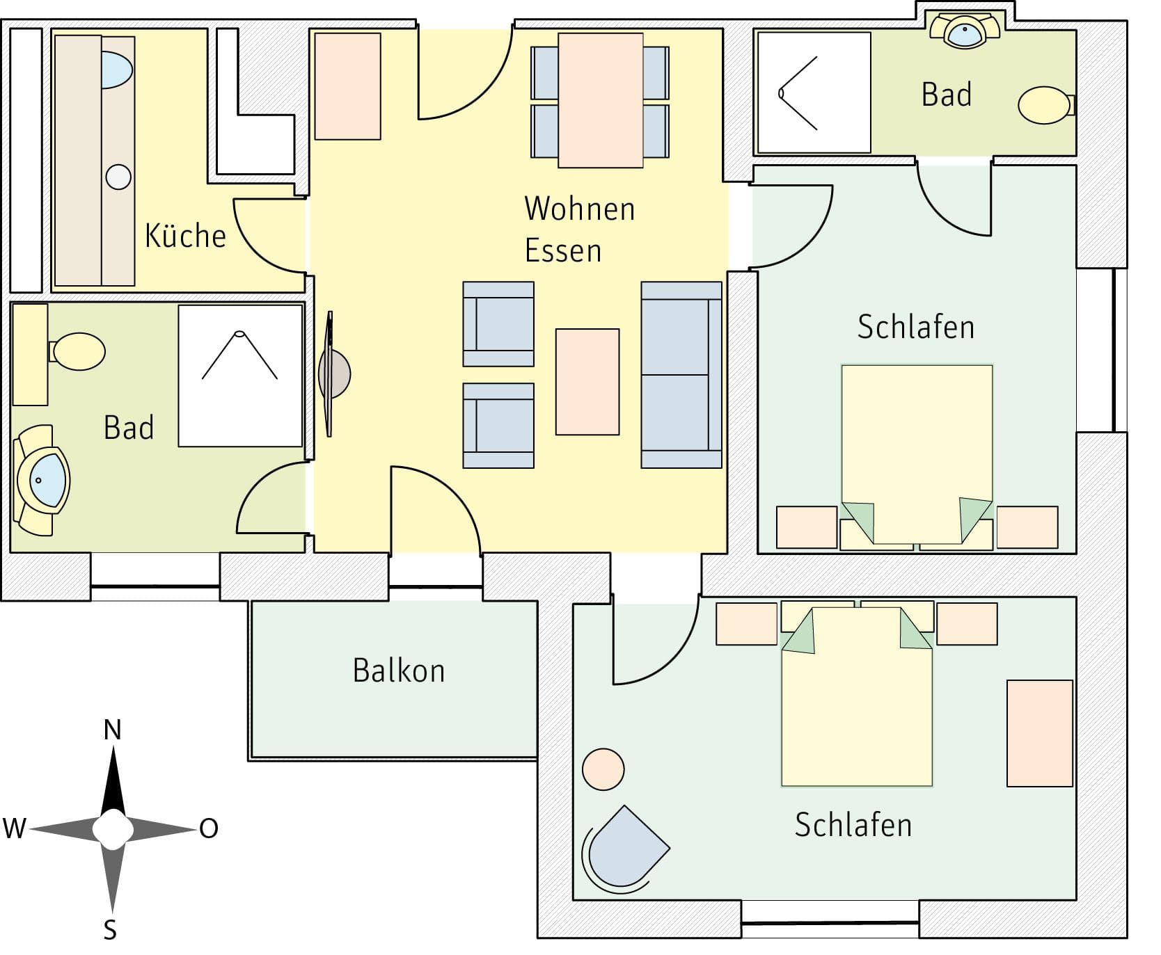 Grundriss App. Kronenburg