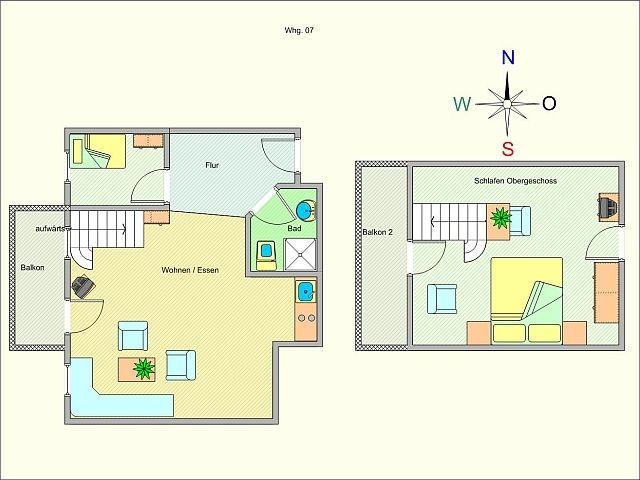 Grundriss Fewo Rosenhof 07