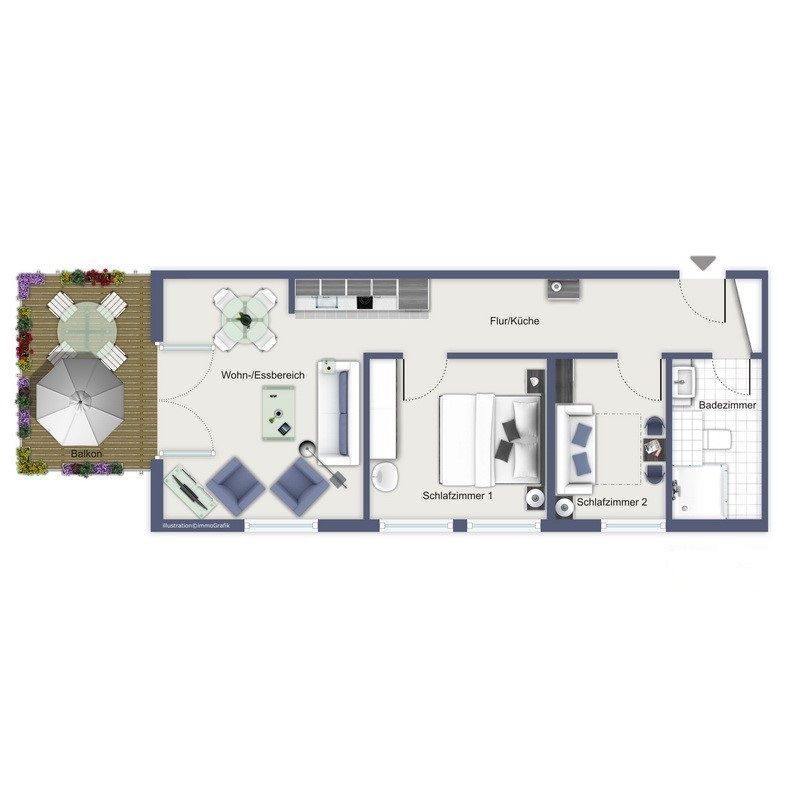 Grundriss Haus Meeresblick WM319