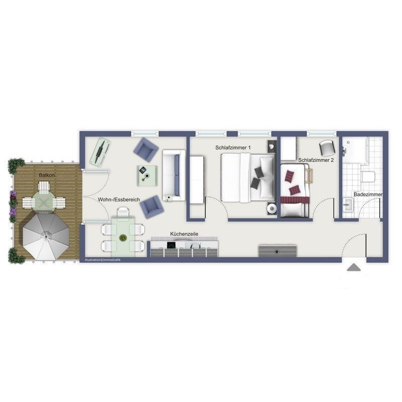 Grundriss Haus Meeresblick WM325